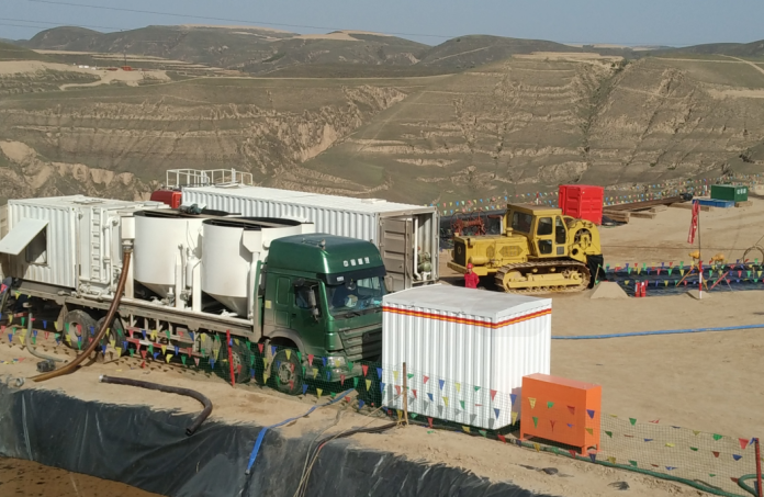 油氣田壓裂返排液回用回配處理技術(shù)標(biāo)準(zhǔn)-采出廢污水達(dá)標(biāo)外排處理工藝方案