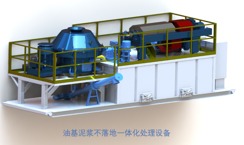 油基泥漿不落地處理設(shè)備工藝流程和主要設(shè)備單元組成